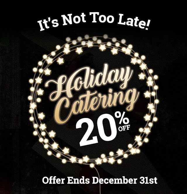 20% Off Catering